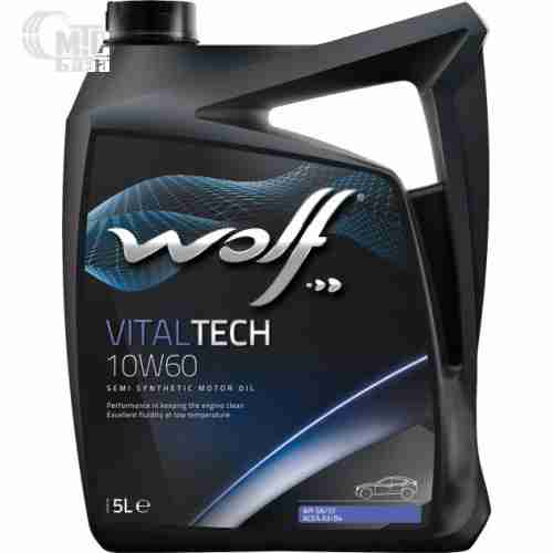 Моторное масло WOLF Vitaltech 10W-60 M 5L